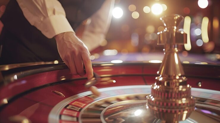 minislot Prize Table chip selection and betting interface