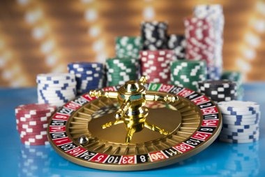 VIP Roulette table layout with bet zones